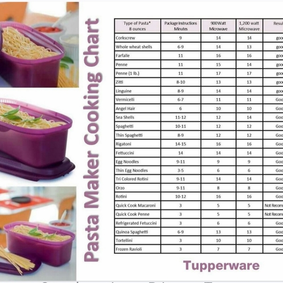 Tupperware Microwave pasta maker - Picture 2 of 4